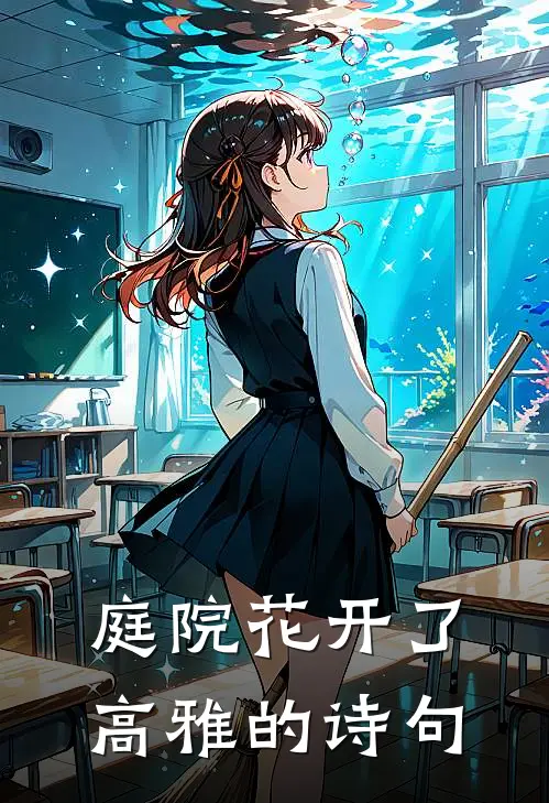 庭院花开了高雅的诗句