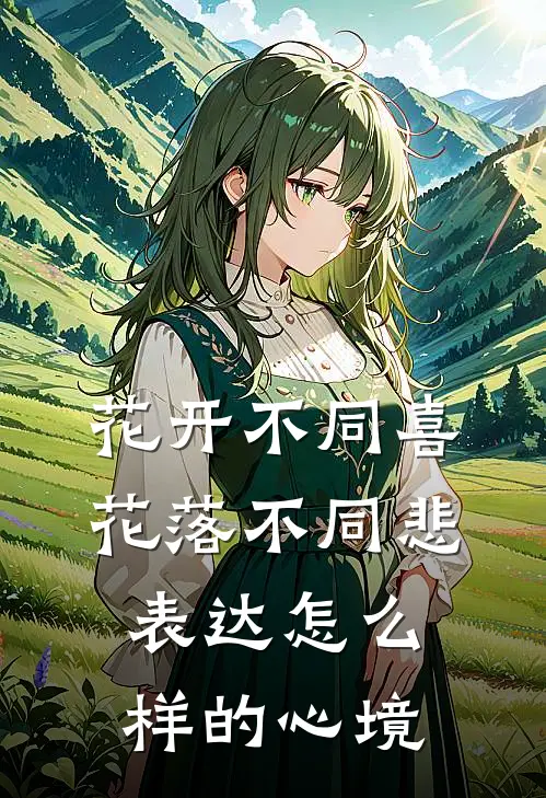 花开不同喜,花落不同悲,表达怎么样的心境